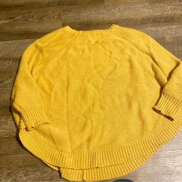 Anthropology Guinevere Mustard Colored sweater - Picture 8 of 10